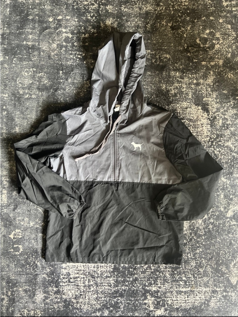 PINK Victoria's Secret Gray windbreaker Jacket